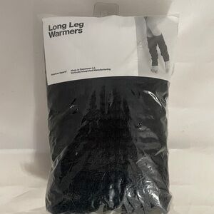 American Apparel Black Long Leg Warmers